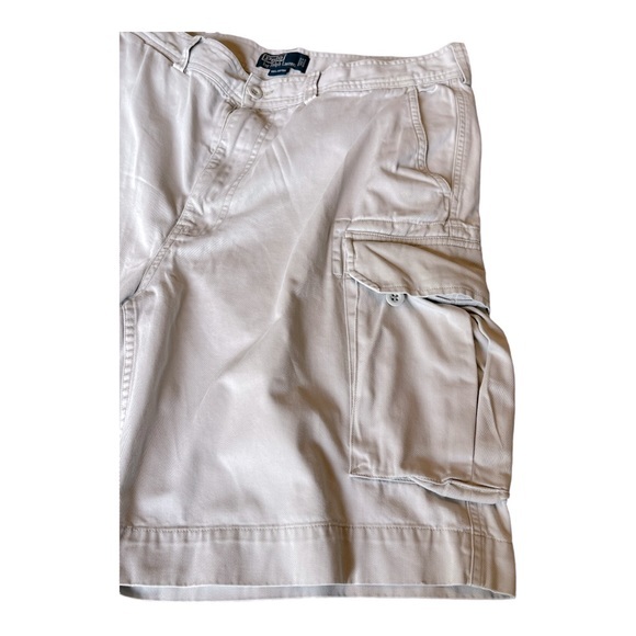 Polo Ralph Lauren Cargo Shorts Mens 36 Khaki Tan Brown - Picture 4 of 7